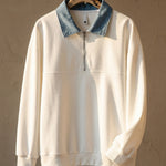 Dario Cotton-Blend Half-Zip Pullover