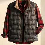 Lorenzo White Duck Down Vest