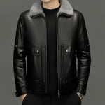 Regal Leather Jacket Plush