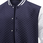 Virello Waffle Knit Bomber Jacket