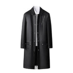 Midnight Cowhide Power Coat