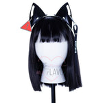 DANGER Cyber Cat Headband Rave Ears