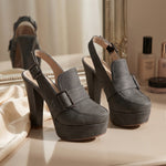 Teodora Platform Slingback Loafers