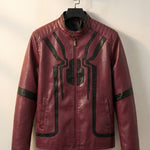 Maurizio Faux Leather Jacket