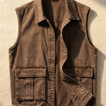 Edoardo Cotton Cargo Vest