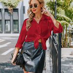 Zeagoo Women's Button Down Shirt Long Sleeve Chiffon Blouse