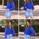 Zeagoo Women's Blouses Dressy Casual V Neck Top