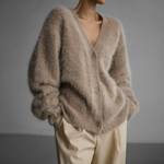 V|C - Brushed Mohair Button Cardigan Margaret