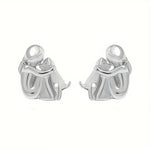 Marlow | Dog Embrace Earring
