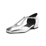 Estelle | Retro Leather Flats