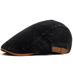 Cazel | Casquette plate premium en denim – style intemporel et confort quotidien