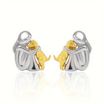 Marlow | Dog Embrace Earring