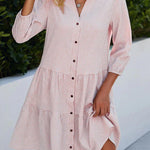 Clara | Classic Gingham Midi Dress