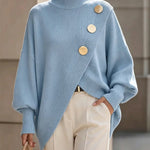 Amelia - Button Detail Knit Sweater
