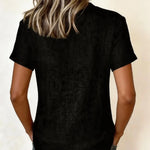 Margery | The Relaxed Short-Sleeve Blouse