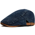 Cazel | Premium denim flat cap – timeless style and everyday comfort