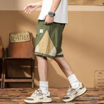 Issac | Elastic Waist Drawstring Shorts