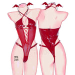 Sheer Succubus Bodysuit Costume