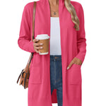 Zeagoo Lightweight Open Front Knit Cardigans with Pocket (US Only)
