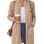 Zeagoo Lightweight Open Front Knit Cardigans with Pocket (US Only)