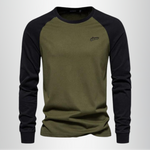 James Whitmore | Raglan Long Sleeve Shirt For Men