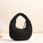 Hand Woven Straw Woven Handbag