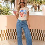 Cream Maine Lobster Lovers Club Graphic Baby Tee