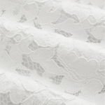 White Traditional Frog Buttons Lace Halter Top