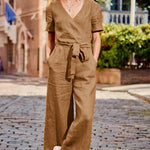Romper Jumpsuit with Belt