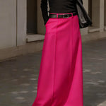 Zeagoo Women's Comfortable High Waisted Maxi Skirt
