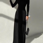 Zeagoo Women's Casual Slim Pleated Maxi Dress