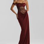 Zeagoo Elegant Lace Splice Formal Dress for Women Casual Summer Vacation 2026
