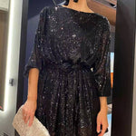 Zeagoo Women's Casual Loose Sequin Party Dress
