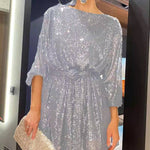 Zeagoo Women's Casual Loose Sequin Party Dress