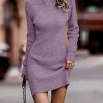Zeagoo Women's Classic A-Line Long Sleeve Knit Dress