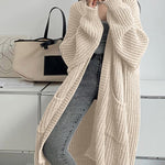 Zeagoo Women's Comfy Loose Fit Chunky Knit Long Cardigan