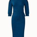 Zeagoo Elegant Formal 3/4 Sleeve Bodycon Wrap Dress for Women Casual Summer Vacation 2026