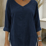 Zeagoo Essential Soft V-neck Top for Women Casual Work Office Loose Fit 2026 | Under $40