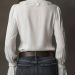 Zeagoo Elegant Vintage Lace Trimmed Blouse for Women Elegant Date Night Party 2026 | Under $40