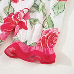 Zeagoo Flower Printed Ruffled Trim Blouse for Women Cute Summer Casual 2026 | Under $40