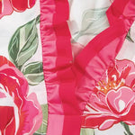 Zeagoo Flower Printed Ruffled Trim Blouse for Women Cute Summer Casual 2026 | Under $40