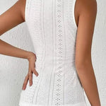 Casual V-Neck Sleeveless Wrap Ruched Tank Top