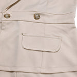 Quiet Luxury Smart Casual Sleeveless Jumpsuit with Metal Chain