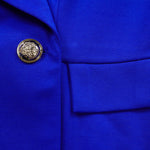 Anti-Wrinkle Double-Breasted Business Dress