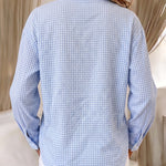 Comfortable Casual Plaid Long Sleeve Button Shirt