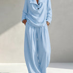 Elevated Casual Minimalism Matching Set