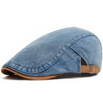 Cazel | Premium denim flat cap – timeless style and everyday comfort