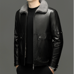Regal Leather Jacket Plush