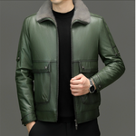 Regal Leather Jacket Plush