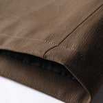 Luxurious Fleece-Lined Leather Coat
